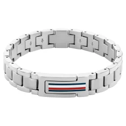 Tommy Hilfiger Bijoux Bracelet Homme Tommy Hilfiger Mason - 2790596 Acier Argent | Homme Bracelet