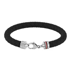 Tommy Hilfiger Bijoux Bracelet Homme Tommy Hilfiger Silicone - 2790553 Silicone Noir | Homme Bracelet