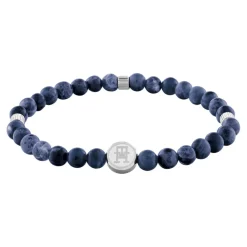 Tommy Hilfiger Bijoux Bracelet Homme Tommy Hilfiger Th85 Beads - 2790608 Acier Bleu | Homme Bracelet