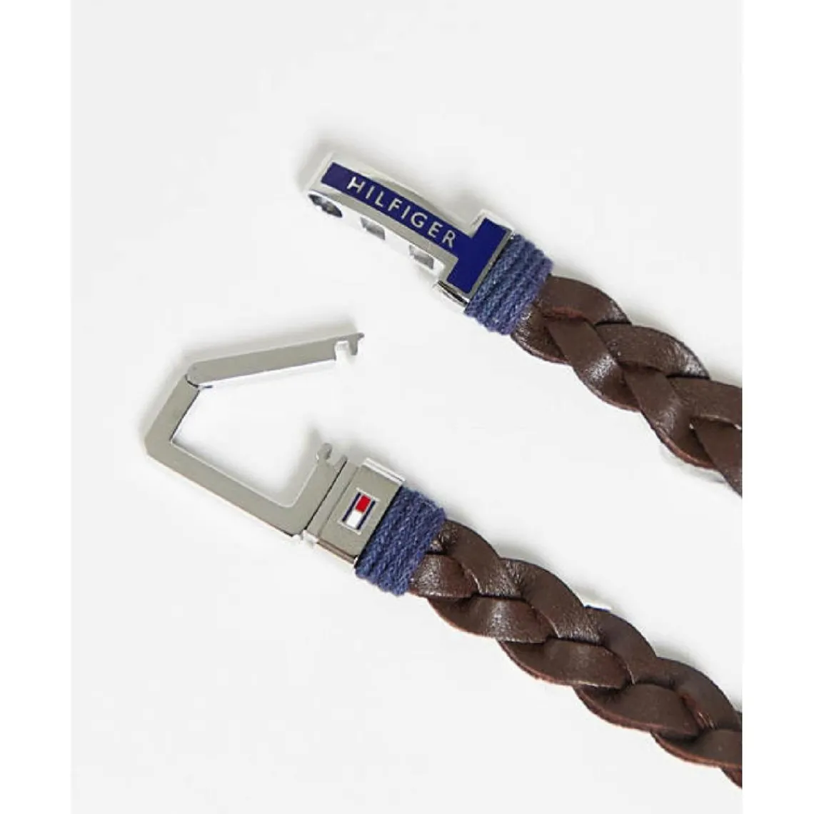 Tommy Hilfiger Bijoux Bracelet HommeTommy Hilfiger Casual Core 2790309S - Cuir, Acier Marron, Bleu | Homme Bracelet