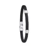 Jourdan Bracelet HUDSON FZ140NOH - Bracelet En Acier et Or 750 Homme | Homme Bracelet