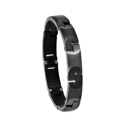 Jourdan Bracelet JIN-JANG UN034H - Bracelet En Acier Noir Homme | Homme Bracelet