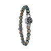 Jourdan Bracelet PAPAYO RC007H - Bracelet En Acier et Hematite Homme | Homme Bracelet