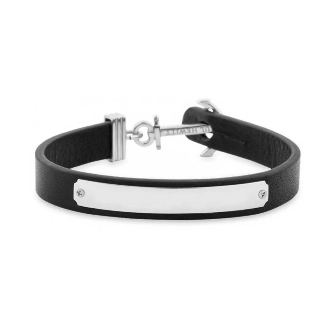 Paul Hewitt Bijoux Bracelet PH-FSC-S-B-BL - Bracelet Noir Cuir Mixte | Femme Bracelet|Bracelet