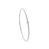 Torrence Bijoux Bracelet acier motif cube avec 3 diamants noir 1 mm | Femme Bracelet