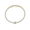 Guess Bijoux Bracelet Arm Party Acier Doré Maille Tennis | Femme Bracelet