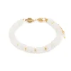 Sloya Bracelet Blima en pierres Jade blanche | Femme Bracelet