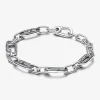 Pandora Bracelet Chaîne à Cinq Links Ouvrables ME | Femme Bracelet