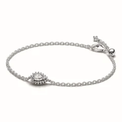 Pandora Bracelet Chaîne Halo Poire Scintillant | Femme Bracelet