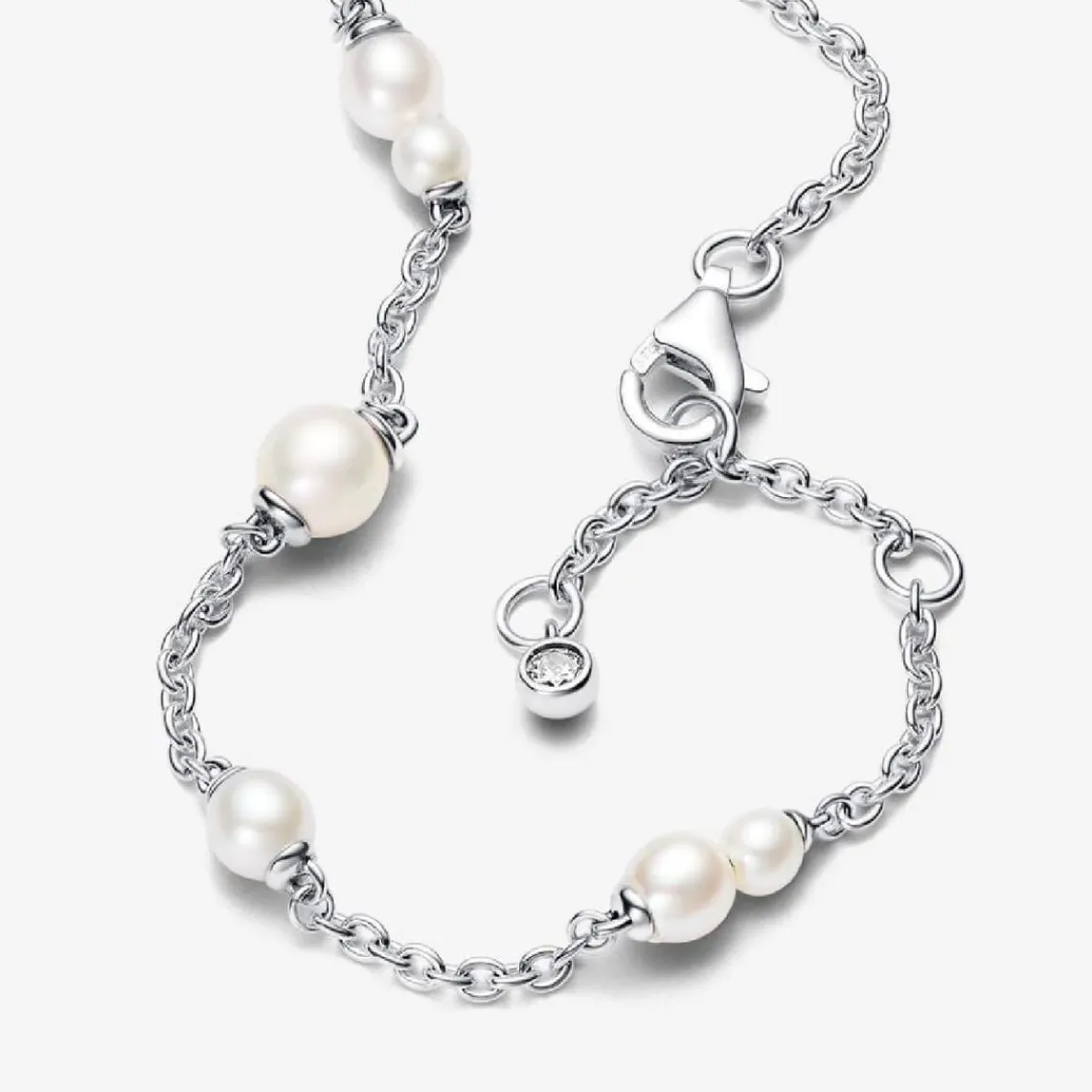 Pandora Bracelet Chaîne Perles de Culture | Femme Bracelet