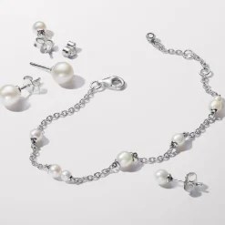 Pandora Bracelet Chaîne Perles de Culture | Femme Bracelet