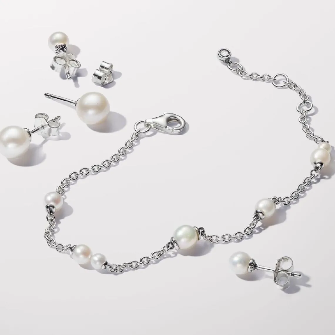 Pandora Bracelet Chaîne Perles de Culture | Femme Bracelet