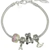 Amore & Baci Bracelet composé avec 4 éléments roses AM61139 | Femme Bracelet