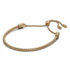 Pandora Bracelet Coulissant Chaîne Cloutée Doré | Femme Bracelet