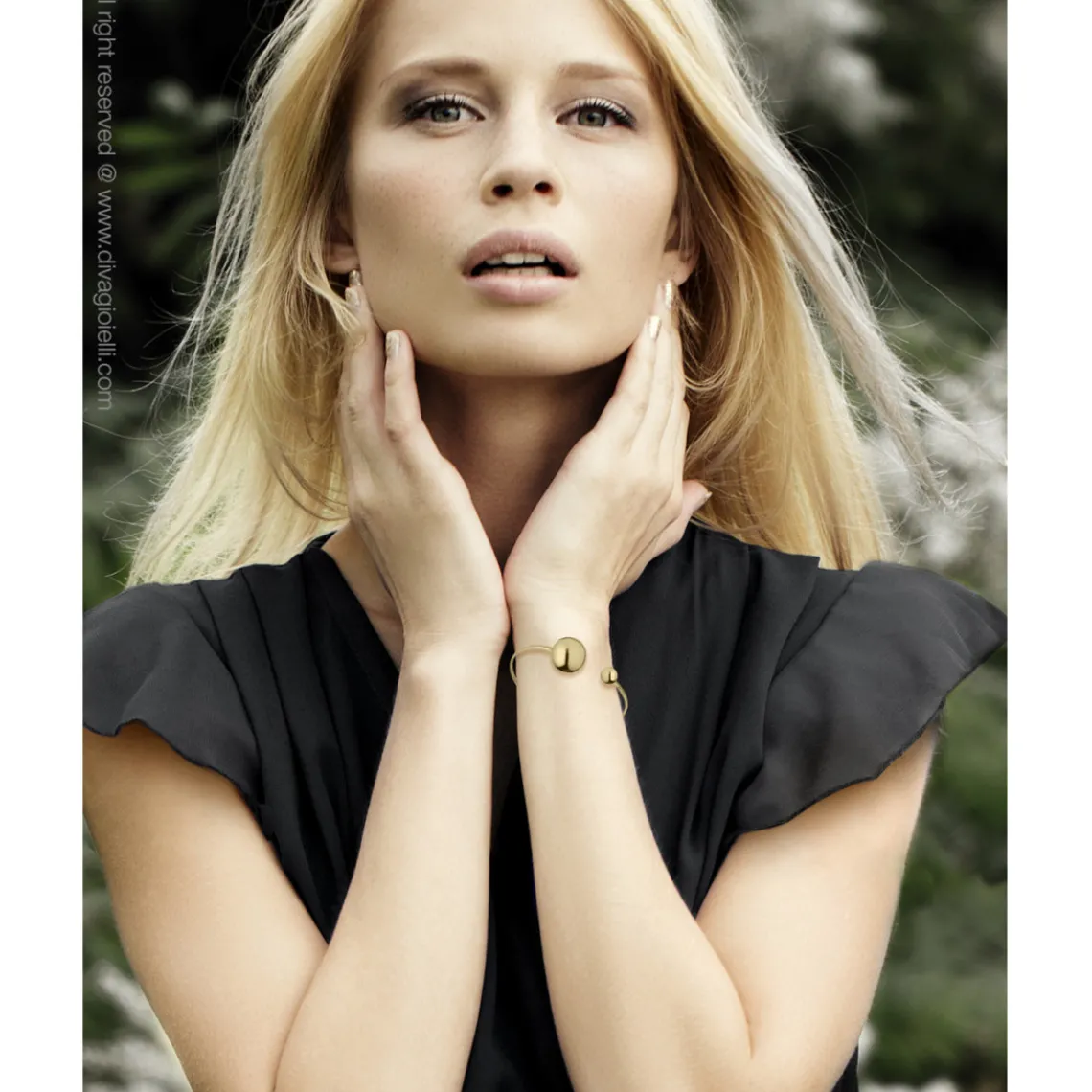 Diva Gioielli Bracelet Eclisse 17334-004 - Argent Doré | Femme Bracelet