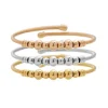 Edforce Bracelet 378-0016-B - Acier Doré | Femme Bracelet