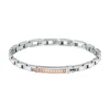 Sector Bijoux Bracelet en acier argenté pour homme | Homme Bracelet