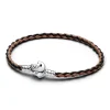 Pandora Bracelet en Cuir Tressé Disney Fermoir Le Roi Lion Moments | Femme Bracelet