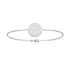 Maison de la Bijouterie Bracelet fantaisie rond martelé Femme Argent WYZ600ZV | Femme Bracelet