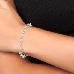 Angèle M Bijoux Bracelet Femme Angèle M B2375-ARGENT - Acier Argent | Femme Bracelet