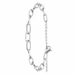 Angèle M Bijoux Bracelet Femme Angèle M B2369-ARGENT - Acier Argent | Femme Bracelet