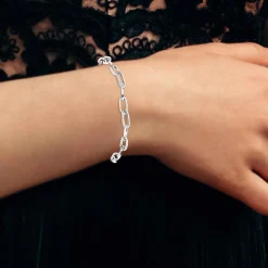 Angèle M Bijoux Bracelet Femme Angèle M B2369-ARGENT - Acier Argent | Femme Bracelet