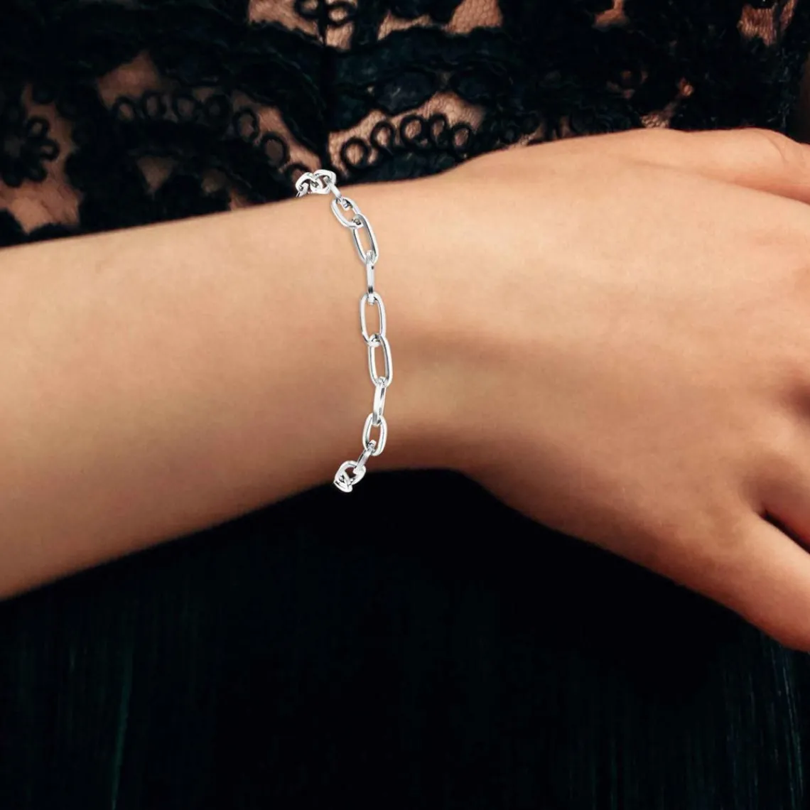 Angèle M Bijoux Bracelet Femme Angèle M B2369-ARGENT - Acier Argent | Femme Bracelet