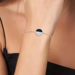 Angèle M Bijoux Bracelet Femme Angèle M B2313-ARGENT - Acier Argent | Femme Bracelet