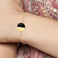 Angèle M Bijoux Bracelet Femme Angèle M B2422-DORE | Femme Bracelet
