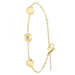 Angèle M Bijoux Bracelet Femme Angèle M B2412-DORE | Femme Bracelet