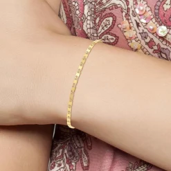 Angèle M Bijoux Bracelet Femme Angèle M - B2391-DORE Acier Doré | Femme Bracelet