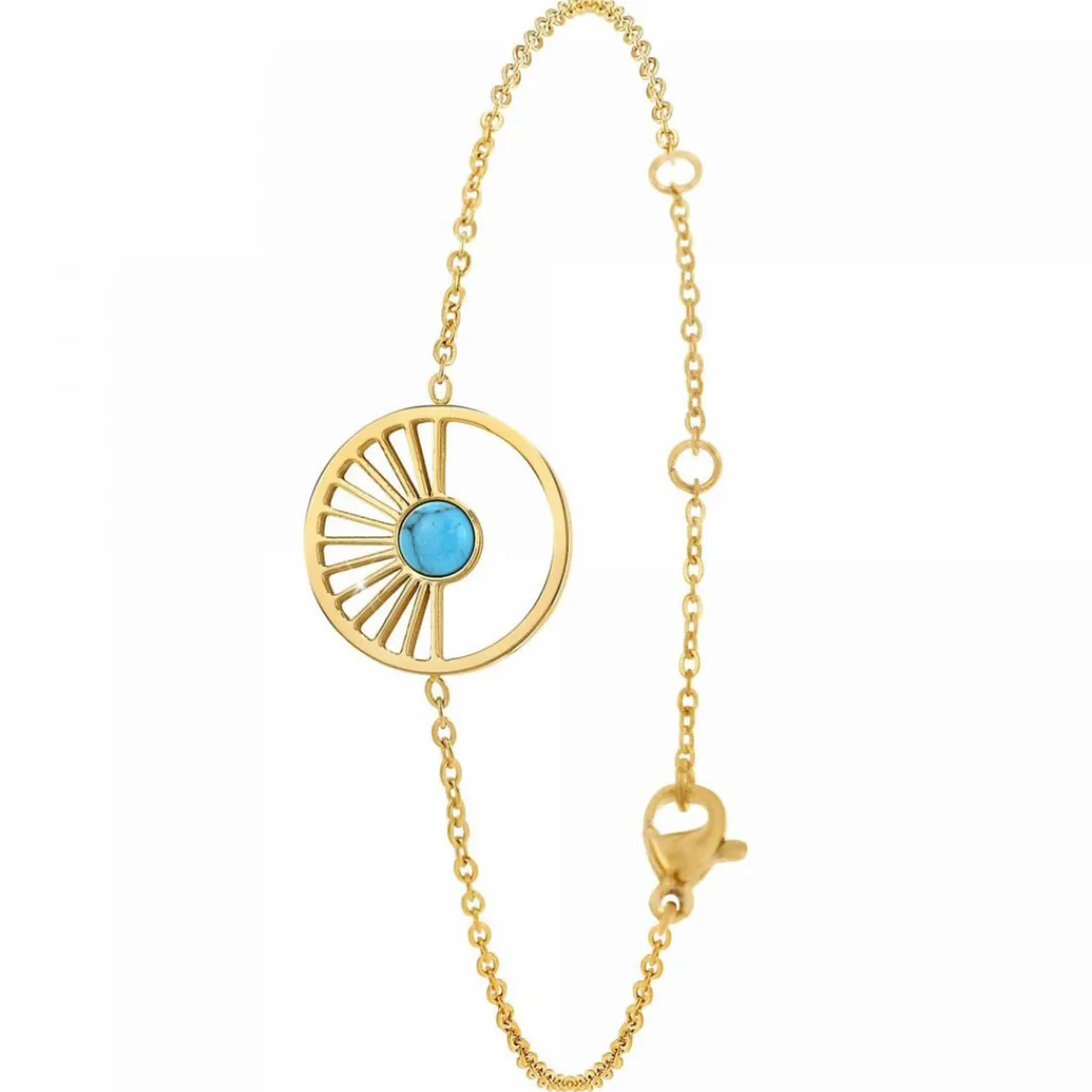 Angèle M Bijoux Bracelet Femme Angèle M B2418-DORE - Acier Doré | Femme Bracelet
