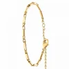 Angèle M Bijoux Bracelet Femme Angèle M - B2373-DORE Métal Doré | Femme Bracelet