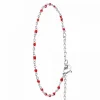 Angèle M Bijoux Bracelet Femme Angèle M - B2381-ROUGE Acier Argent | Femme Bracelet