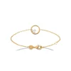 Maison de la Bijouterie Bracelet femme anneau oz plaqué or UW404WZV | Femme Bracelet