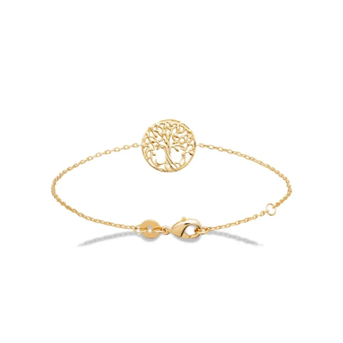 Maison de la Bijouterie Bracelet femme arbre de vie plaqué or UYY0UZZV | Femme Bracelet