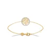 Maison de la Bijouterie Bracelet femme arbre de vie plaqué or UWZWY6ZV | Femme Bracelet
