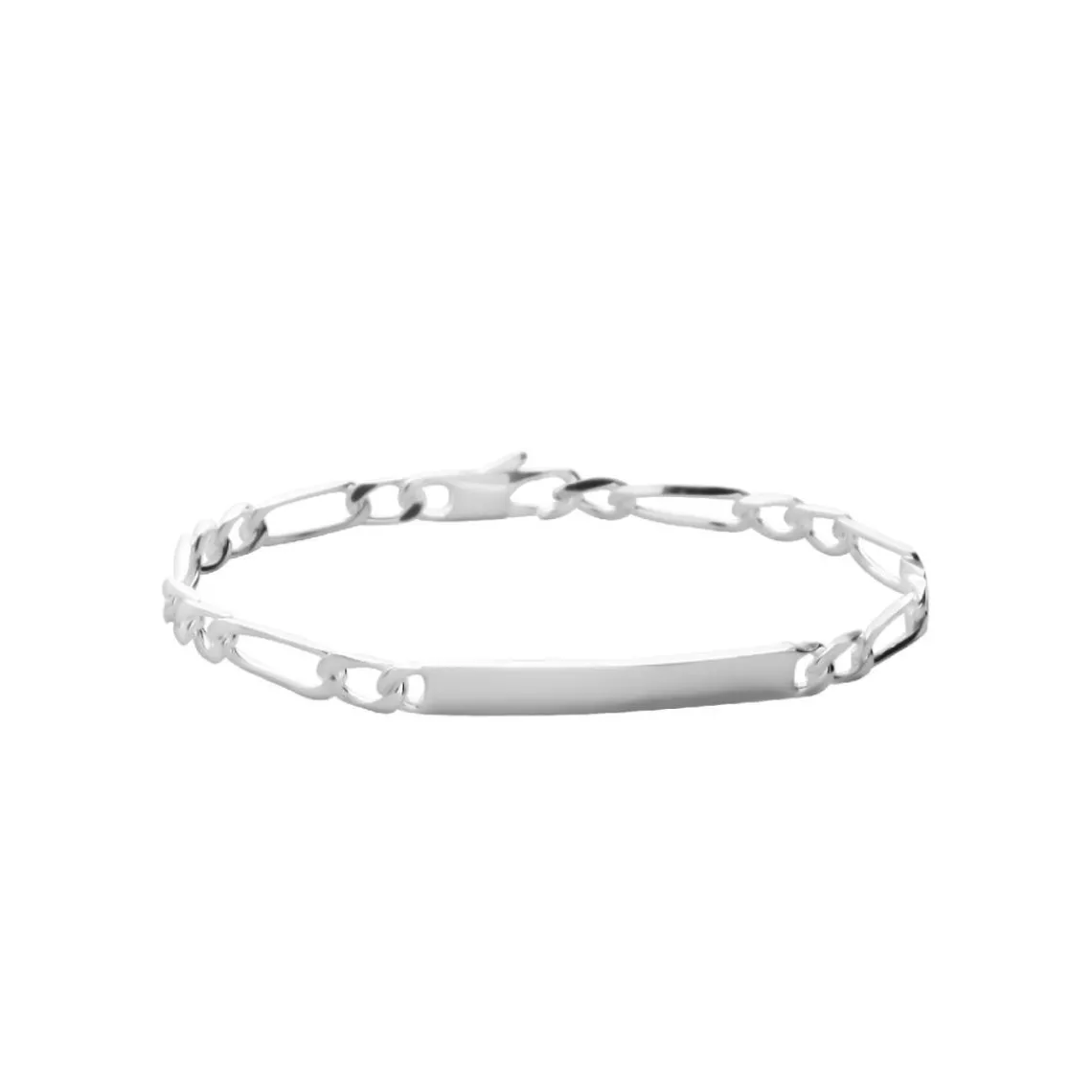Maison de la Bijouterie Bracelet femme argent chainage figaro 1-2 4mm 53Y004ZV | Femme Bracelet