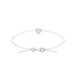 Maison de la Bijouterie Bracelet femme argent cœur oxydes de zirconium VW3UV6ZV | Femme Bracelet