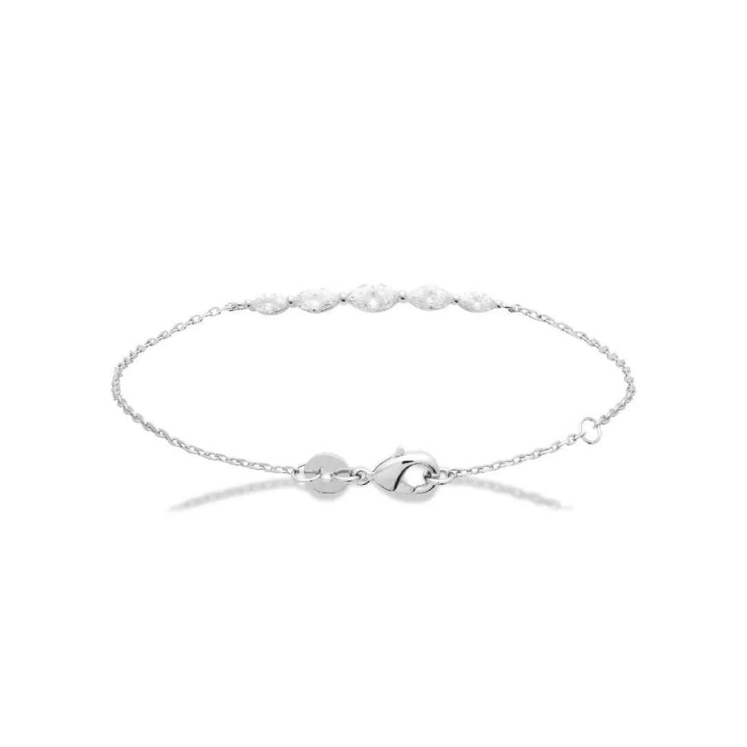 Maison de la Bijouterie Bracelet femme argent fantaisie oxyde de zirconium VW3U4VZV | Femme Bracelet