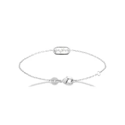 Maison de la Bijouterie Bracelet femme argent maillon ovale oxydes VW3V63ZV | Femme Bracelet