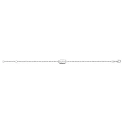 Maison de la Bijouterie Bracelet femme argent maillon ovale oxydes VW3V63ZV | Femme Bracelet