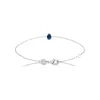 Maison de la Bijouterie Bracelet femme argent oxyde de zirconium bleue VW3UW5ZV | Femme Bracelet