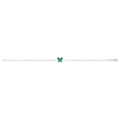 Maison de la Bijouterie Bracelet femme argent oxydes vertes VW3VV4ZV | Femme Bracelet