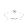 Maison de la Bijouterie Bracelet femme argent pierre violette VW3YWUZV | Femme Bracelet