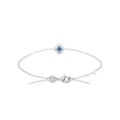 Maison de la Bijouterie Bracelet femme argent pierre bleue VW3UV5ZV | Femme Bracelet