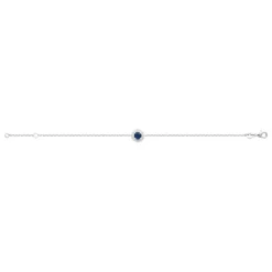 Maison de la Bijouterie Bracelet femme argent pierre bleue VW3UVZZV | Femme Bracelet
