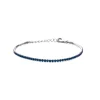 Maison de la Bijouterie Bracelet femme argent pierres bleues VW300UZV | Femme Bracelet