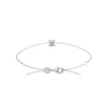 Maison de la Bijouterie Bracelet femme argent rhodié blanc serti griffe serti griffe classique - VWZ00YZV | Femme Bracelet