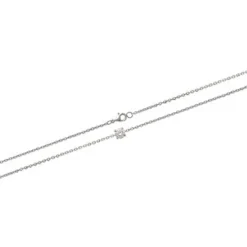 Maison de la Bijouterie Bracelet femme argent rhodié blanc serti griffe serti griffe classique - VWZ00YZV | Femme Bracelet